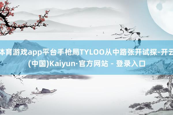 体育游戏app平台手枪局TYLOO从中路张开试探-开云(中国)Kaiyun·官方网站 - 登录入口