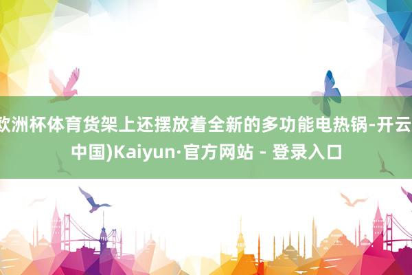 欧洲杯体育货架上还摆放着全新的多功能电热锅-开云(中国)Kaiyun·官方网站 - 登录入口